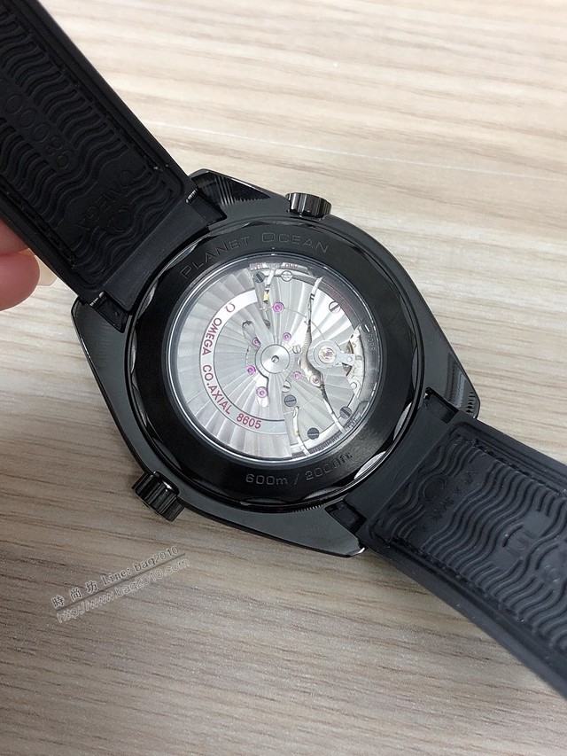 歐米茄高端手錶 OMEGA複刻海馬海洋宇宙600米四針男士腕表  gjs1963